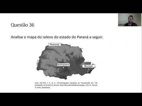 Thumbnail da aula: Resolução Geografia FEMPAR/Mackenzie 2024 - Professor Eduardo Agostinho