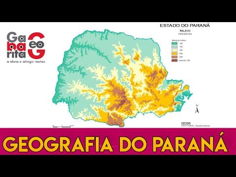 Thumbnail da aula: GEOGRAFIA DO PARANÁ - RELEVO DO PARANÁ - VESTIBULARES DO PARANÁ UEL UEM UFPR