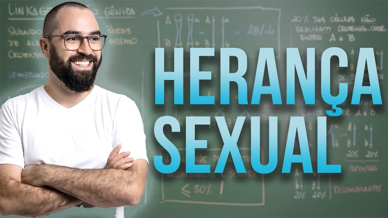 Thumbnail: Herança Sexual - Aula 14 - Módulo II: Genética | Prof. Gui