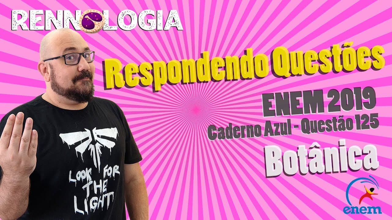 Thumbnail: Resolução de Questões - Botânica - ENEM 2019 - Caderno Azul - Questão 125