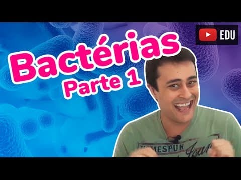 Thumbnail da aula: Reino Monera - Bactérias - Parte 1 - Prof. Paulo Jubilut