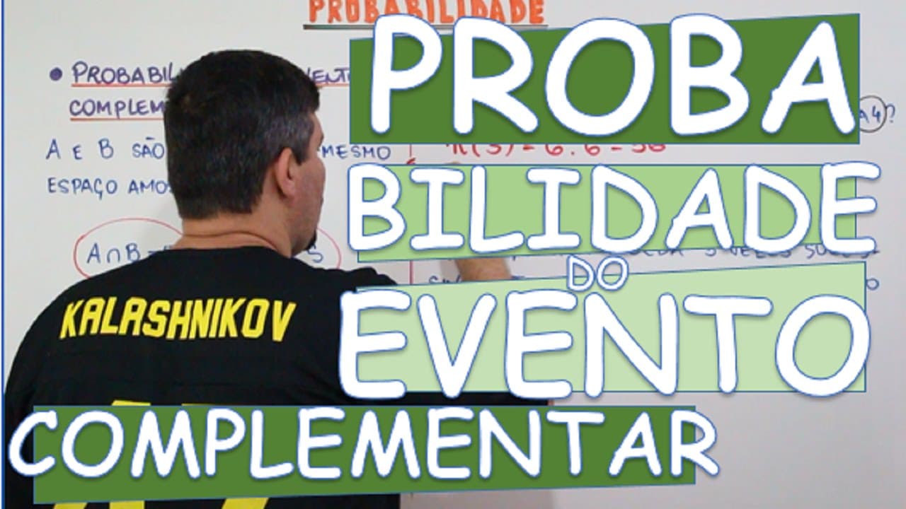 Thumbnail: PROBABILIDADE DO EVENTO COMPLEMENTAR