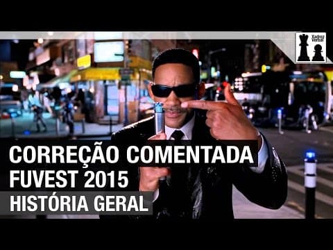 Thumbnail da aula: Correção comentada: Fuvest 2015/2016 - História Geral