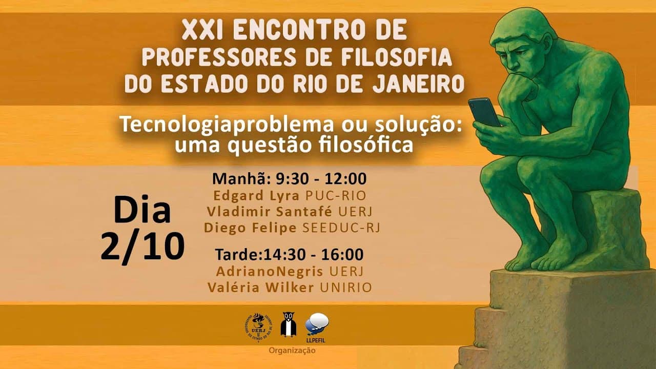 Thumbnail: Tecnologia problema ou solução: uma questão filosófica.