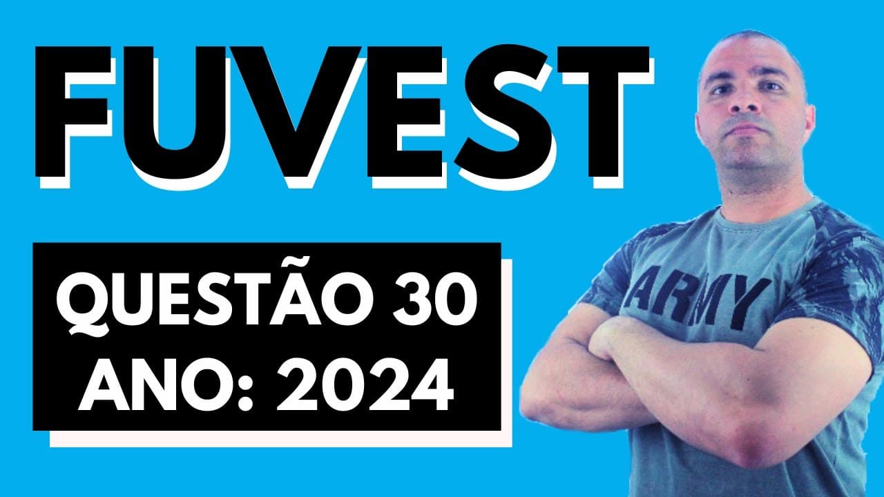 Thumbnail: [FUVEST 2024/Q30] Para gerar hidrogênio, foi utilizado o aparato ilustrado na figura. Ao frasco à