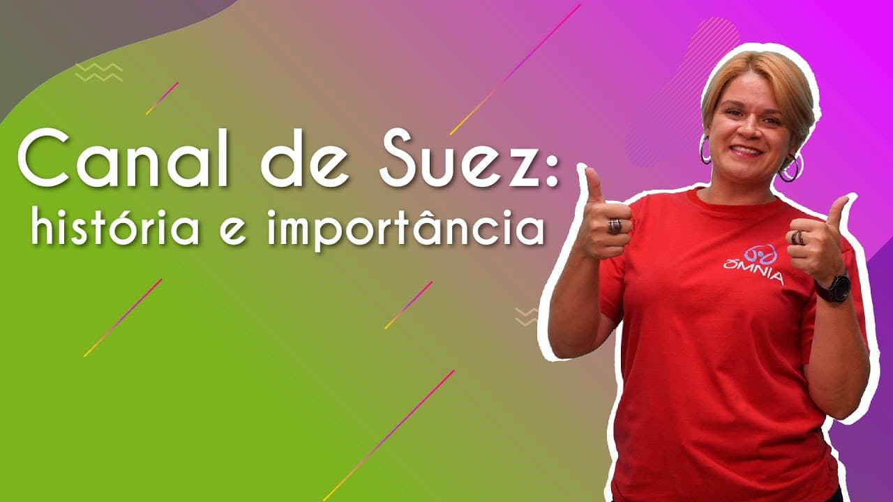Thumbnail: Canal de Suez: história e importância - Brasil Escola