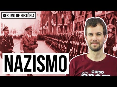Thumbnail da aula: A IDEOLOGIA NAZISTA | Resumo de História para o Enem