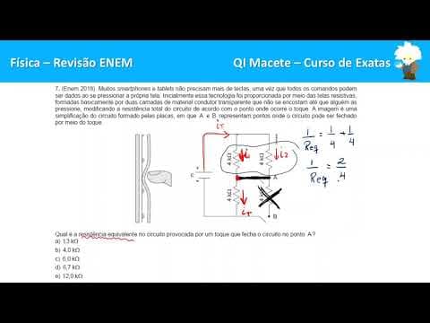 Thumbnail da aula: Revisão de Física para o ENEM ex 07