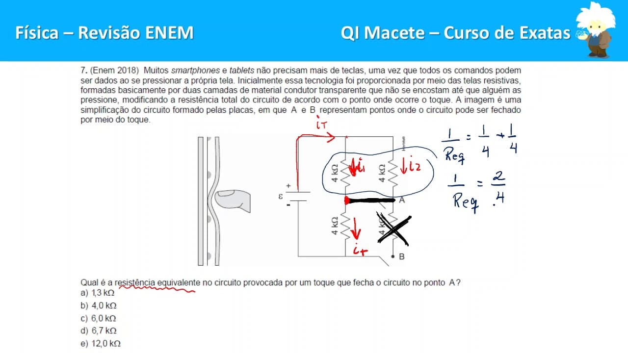 Thumbnail: Revisão de Física para o ENEM ex 07