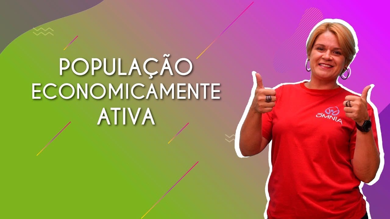 Thumbnail: População economicamente ativa - Brasil Escola