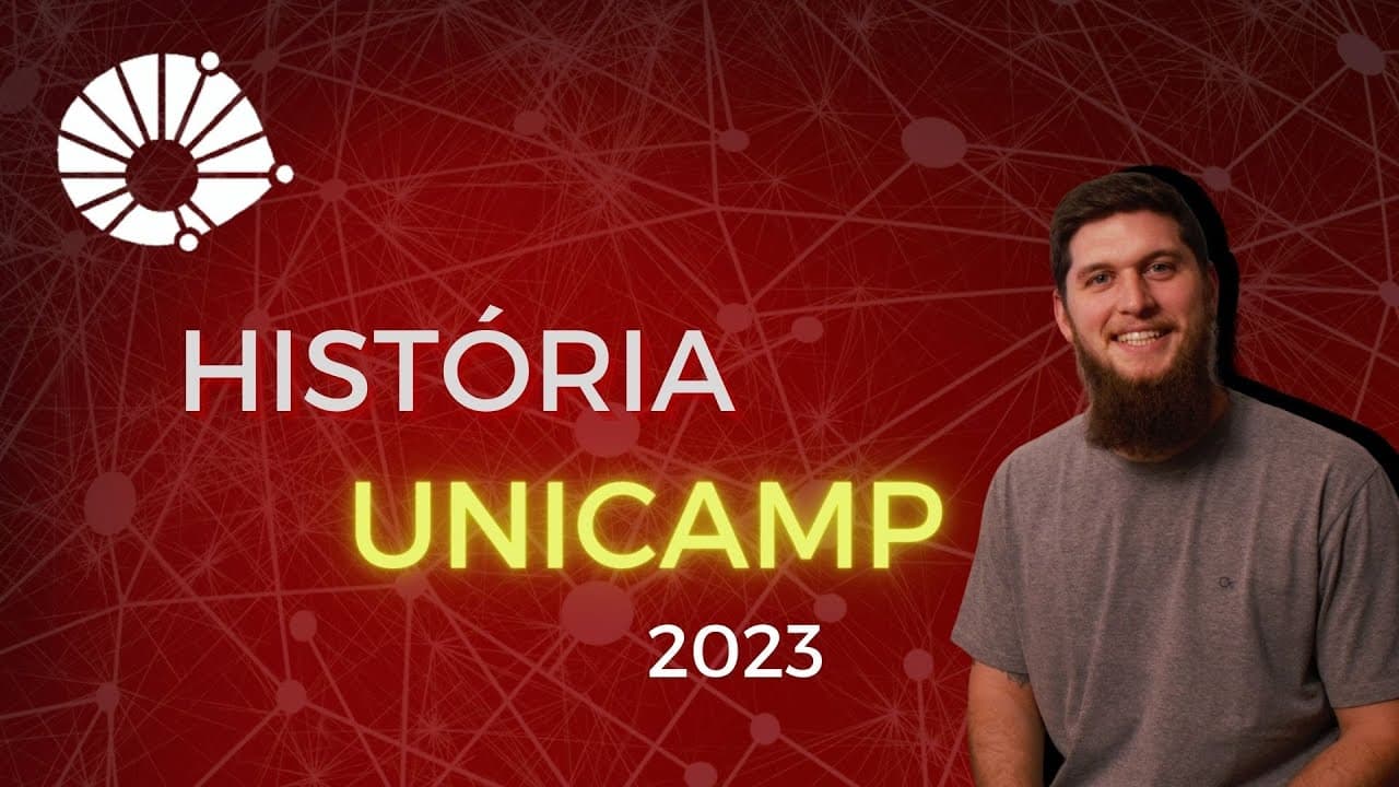 Thumbnail: RESOLUÇÃO HISTÓRIA UNICAMP 2023 - QUESTÃO 58