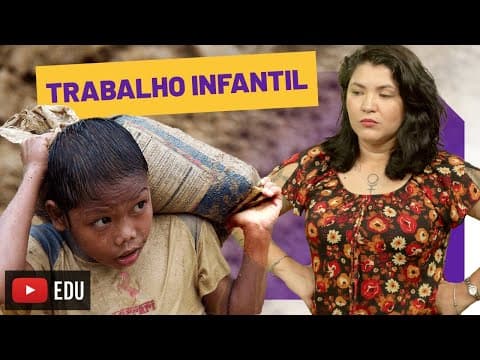 Thumbnail da aula: Redação Enem | O trabalho infantil no Brasil