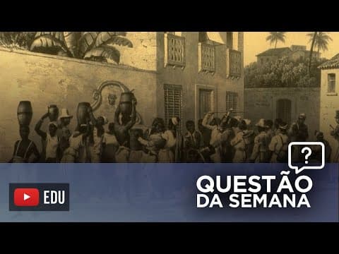 Thumbnail da aula: Escravismo do século XIX no ENEM #história #históriadobrasil #enem