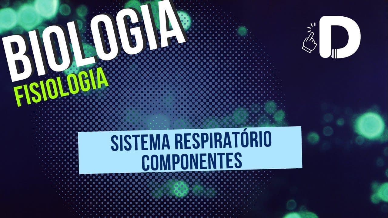 Thumbnail: Sistema Respiratório Parte 1 - Componentes - Fisiologia - Biologia - Preparatório Enem