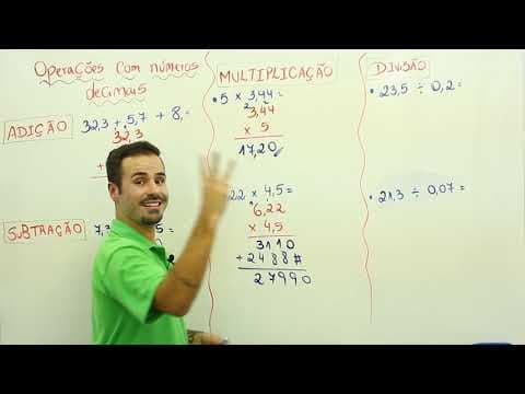 Thumbnail da aula: Matemática - Números decimais
