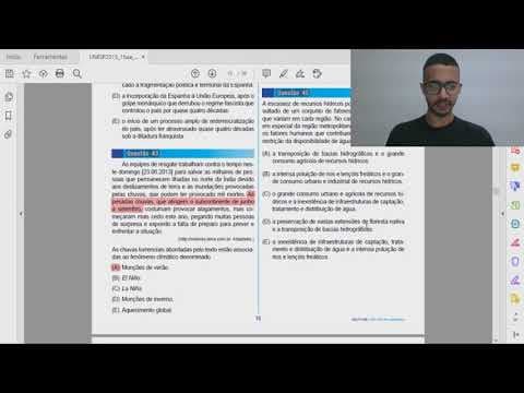 Thumbnail da aula: Unesp 2015 - Questão 45 - Geografia