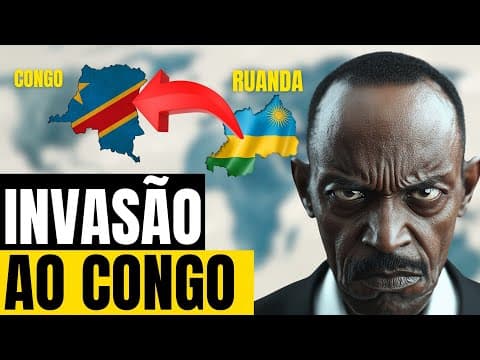 Thumbnail da aula: RUANDA QUER O CONGO? A BATALHA PELOS RECURSOS MINERAIS!