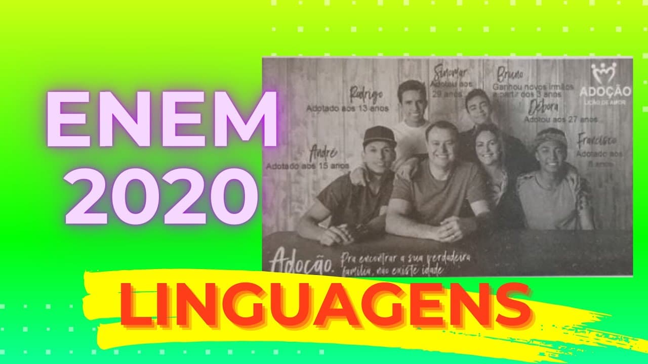 Thumbnail: ENEM 2020 - Pra encontrar a sua verdadeira família