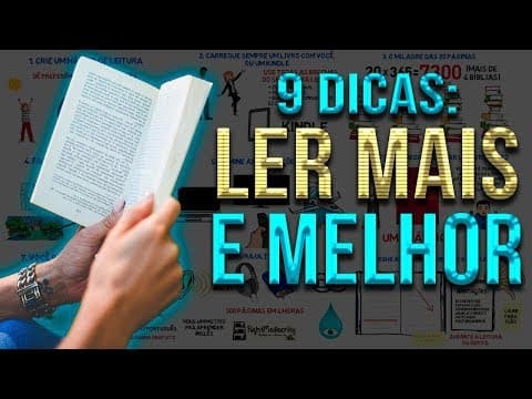 Thumbnail da aula: COMO LER MAIS E MELHOR | Guia DEFINITIVO