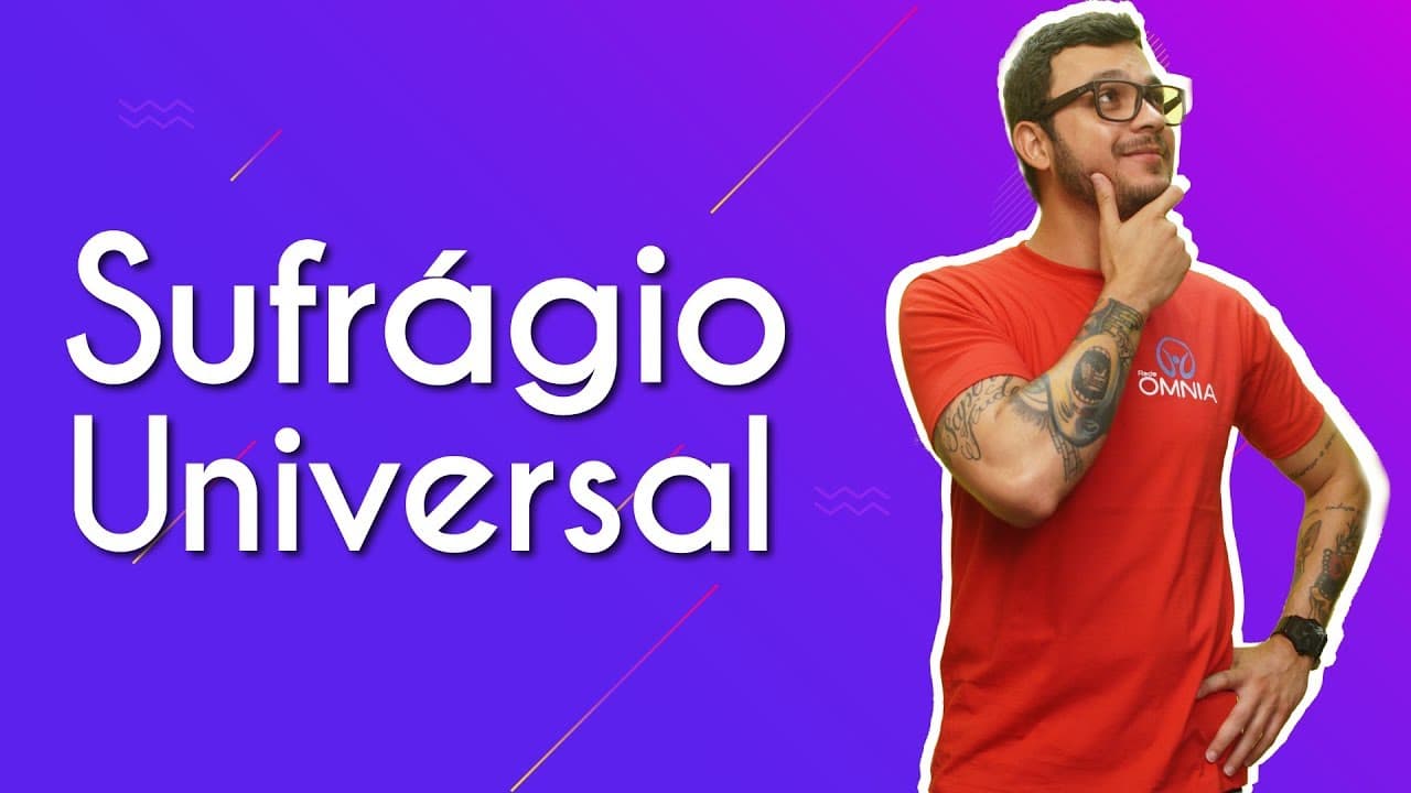 Thumbnail: Sufrágio Universal - Brasil Escola