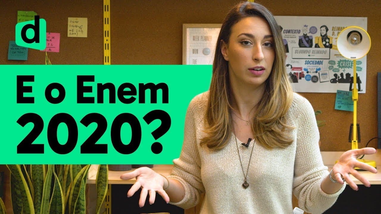 Thumbnail: O QUE FAZER AGORA PRA MANDAR BEM NO ENEM 2020 | PLANTÃO