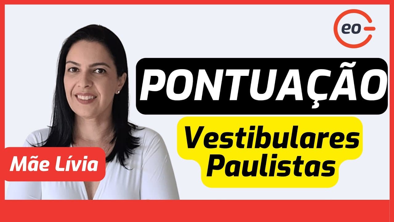Thumbnail: Gramática | Pontuação | Fuvest | Unesp | Unicamp | GabaritaGeo