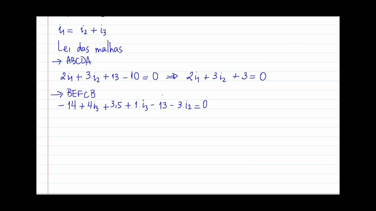 Thumbnail: Leis de Kirchhoff: Exercício resolvido parte 1/2