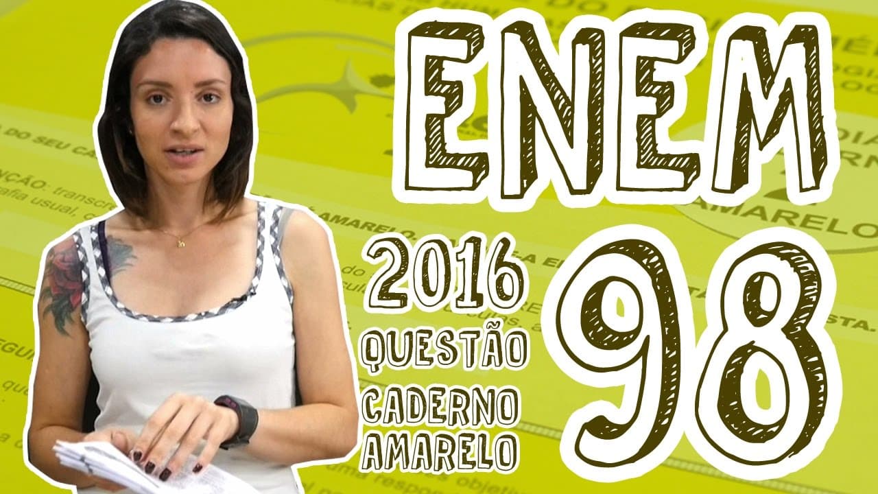 Thumbnail: ENEM - Questão 98 (Caderno Amarelo)