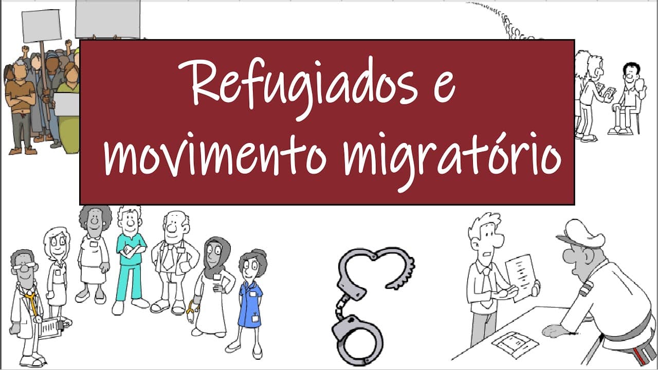 Thumbnail: Atualidades para redação- Refugiados e movimento migratório no Brasil | Desenhando a Solução