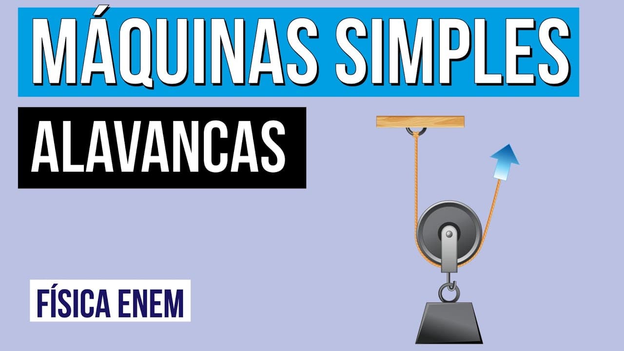 Thumbnail: MÁQUINAS SIMPLES: alavancas | Física para o Enem | Flaverson Messias Batista