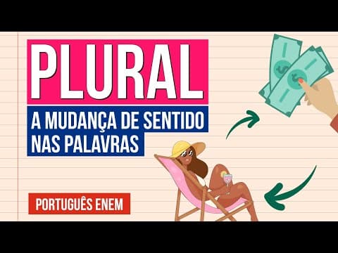 Thumbnail da aula: PLURAL: a mudança de sentido nas palavras | Português para o Enem | Mercedes Prado Bonorino