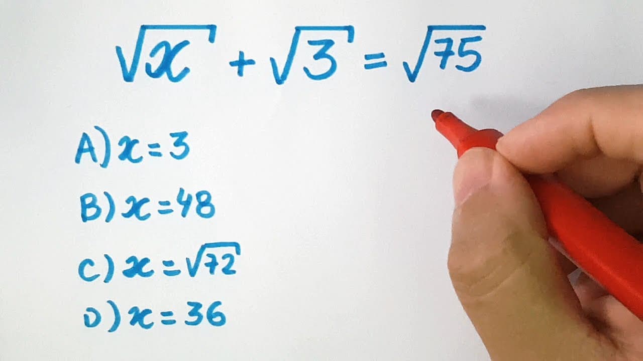 Thumbnail: 🔥 HELP MATEMÁTICA BÁSICA - Equação com fração sem MMC -  #301