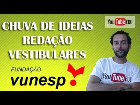Thumbnail da aula: Redação Vestibulares da VUNESP - UNESP 2020 e particulares de MEDICINA