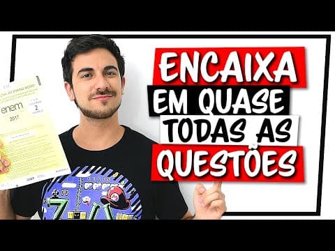 Thumbnail da aula: Como Resolver Matemática ENEM sem saber a matéria - Macete para ACERTAR MAIS QUESTÕES