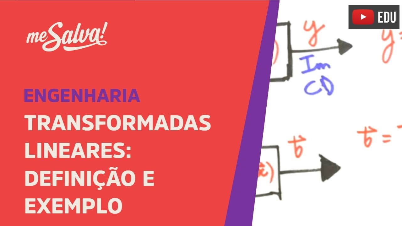 Thumbnail: Me Salva! Álgebra Linear - EVET17 - Transformadas Lineares: Definição e Exemplo