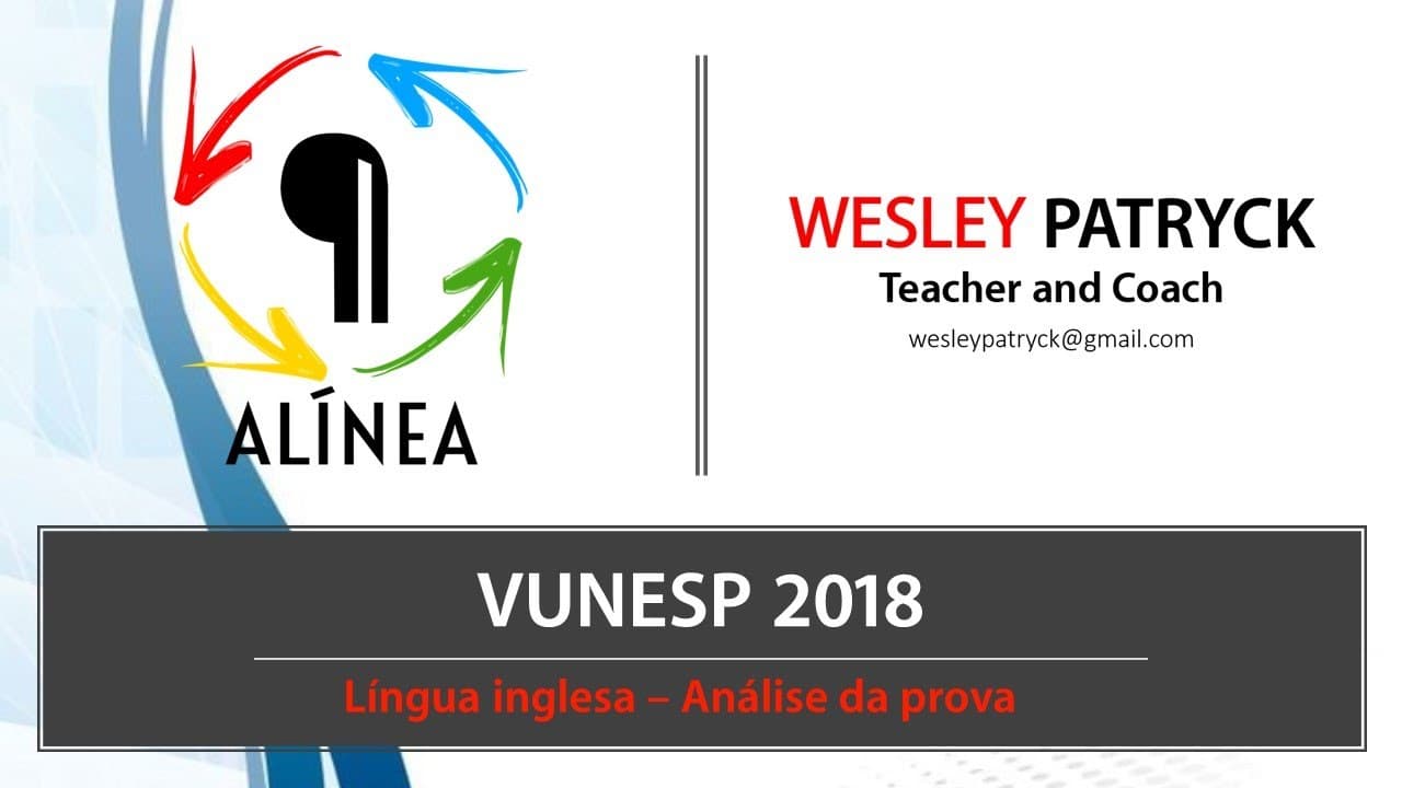 Thumbnail: Vestibular - Análise da Vunesp 2018