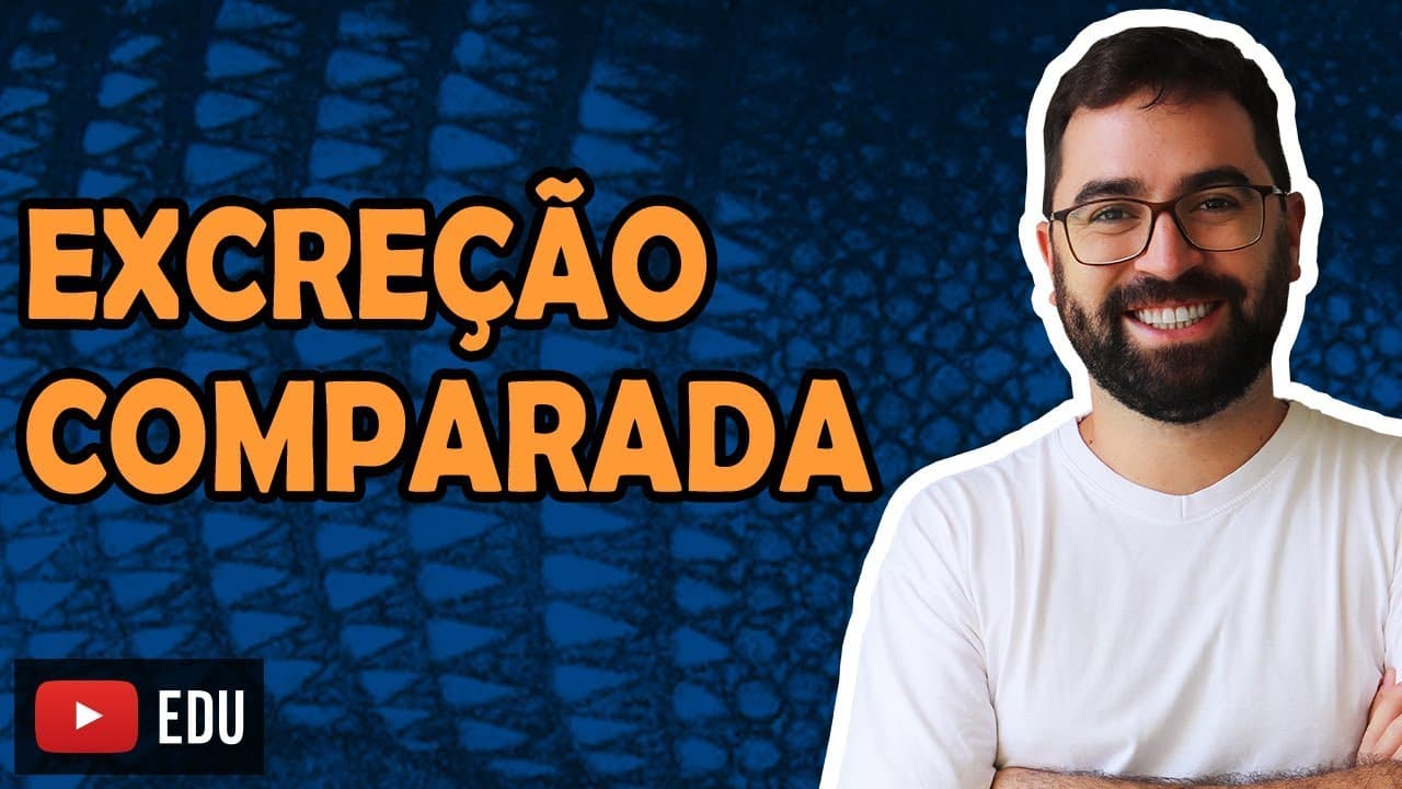 Thumbnail: Excreção Comparada (Fisiologia Animal) - Aula 36 - Módulo VI: Zoologia | Prof. Gui