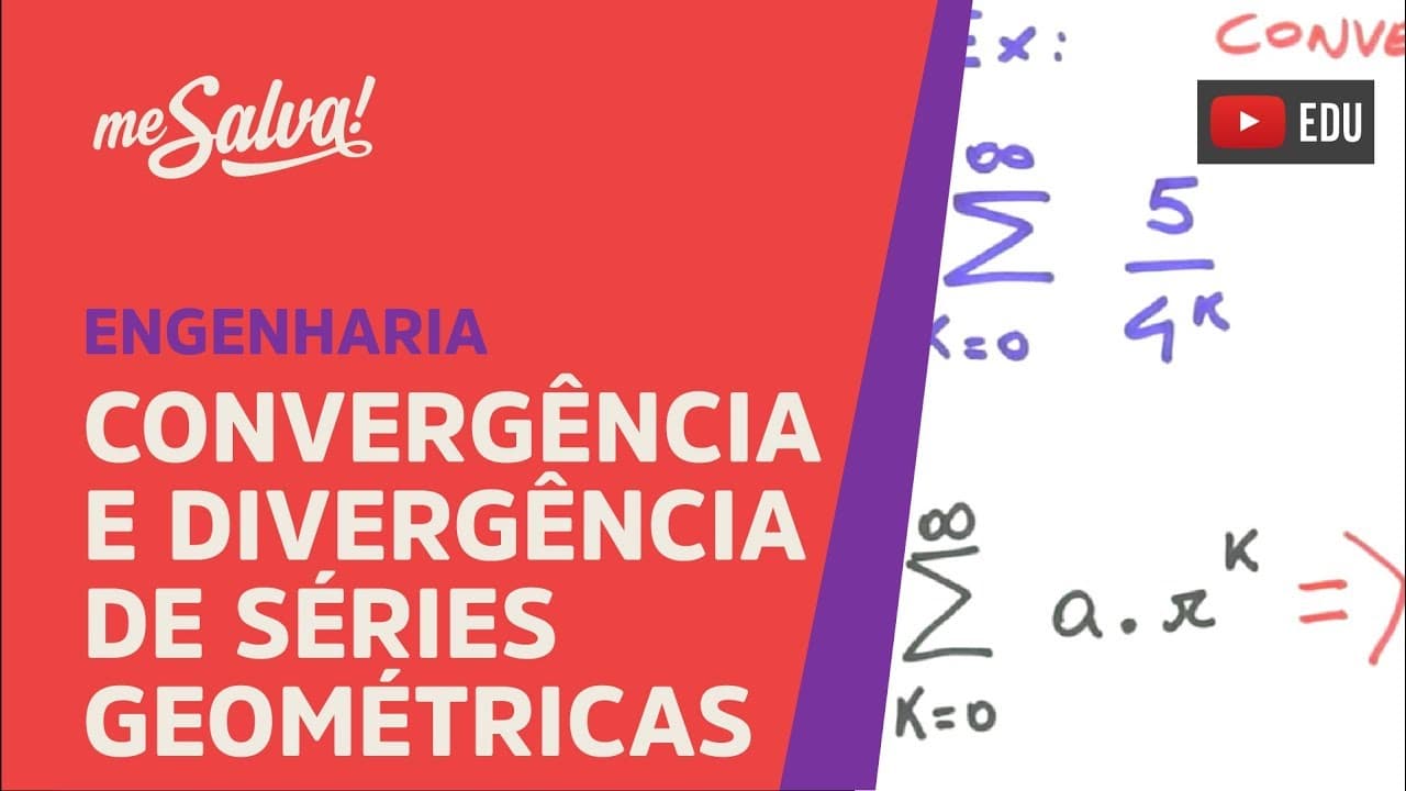 Thumbnail: Me Salva! SER05 - Convergência e Divergência de Séries Geométricas
