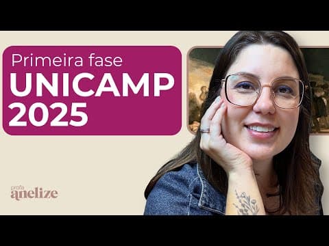 Thumbnail da aula: Primeira Fase Unicamp 2025: Resolução da Prova de História