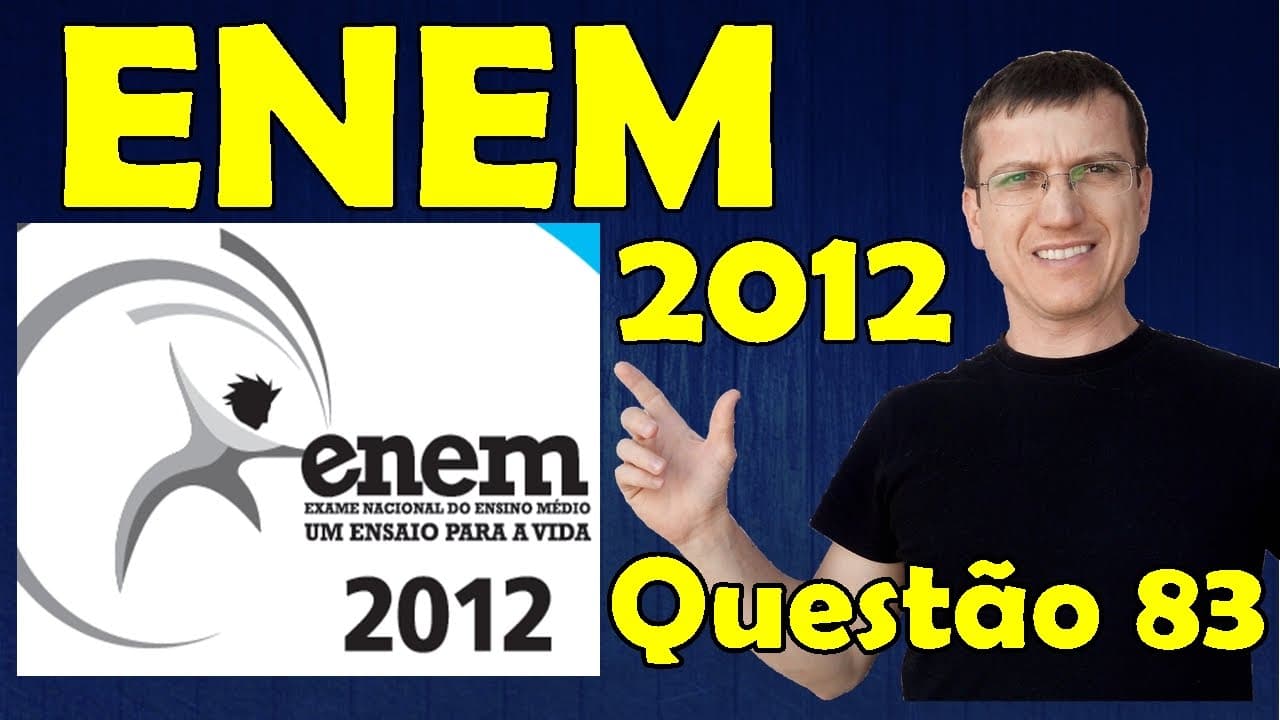 Thumbnail: 83 - ENEM 2012 - Física - Termologia - Questão 83 resolvida (Caderno Azul) - Prof. Marcelo Boaro