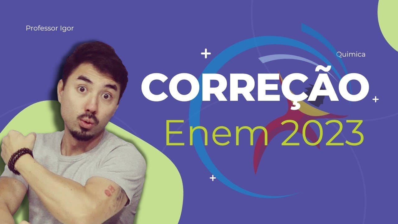 Thumbnail: Gabarito ENEM 2023 | Química