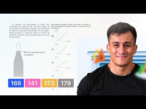 Thumbnail da aula: ENEM 2020 — O consumo de espumantes no Brasil tem aumentado nos últimos anos. Uma das etapas [...]