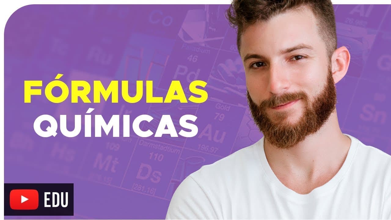 Thumbnail: Fórmulas Químicas – RESUMO ENEM – Prof. Marcus