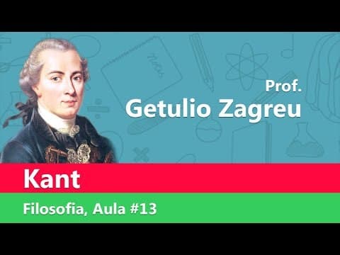 Thumbnail da aula: Filosofia, ENEM 2018 - Kant