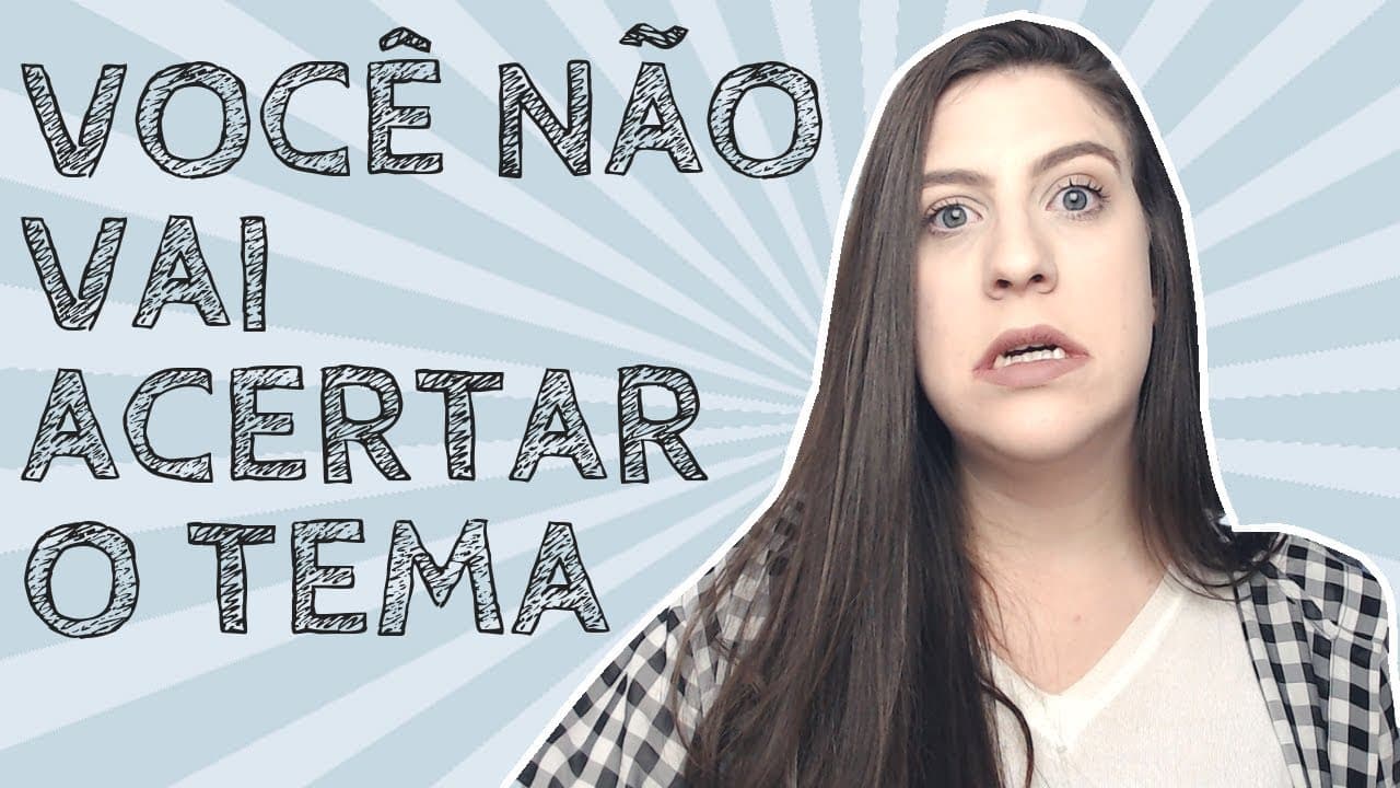 Thumbnail: O que fazer nessa RETA FINAL pra tirar MIL?