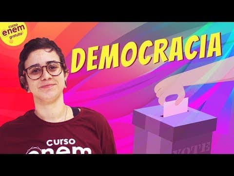 Thumbnail da aula: DEMOCRACIA | Resumo de Sociologia para o Enem