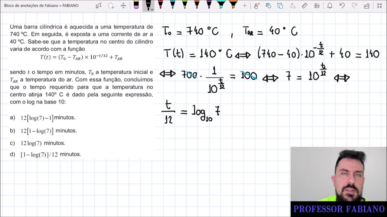Thumbnail: UNICAMP 2013 - QUESTÃO 41 (PROVA QZ) MATEMÁTICA