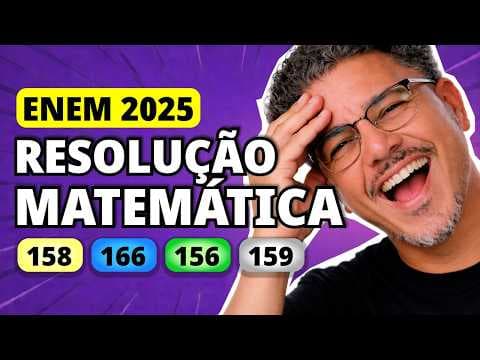Thumbnail da aula: ENEM 2025 Matemática – Questão 158 | Pace é um termo usado por um corredor para denominar o seu