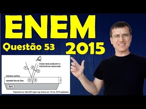 Thumbnail da aula: ENEM 2015 - QUESTÃO 53 - PROVA AZUL - FISICA - Prof.  Marcelo Boaro