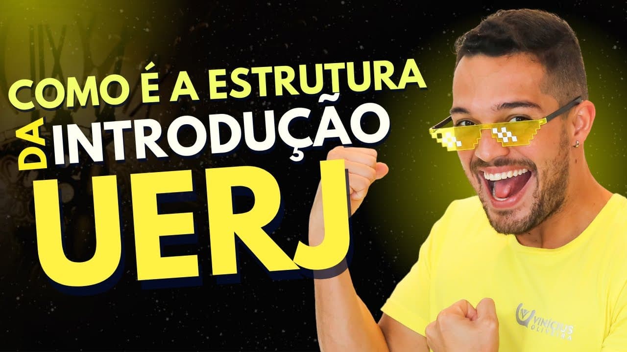 Thumbnail: [Muito fácil] Como é a INTRODUÇÃO da UERJ? | REDAÇÃO UERJ 2021 | Profinho da Redação